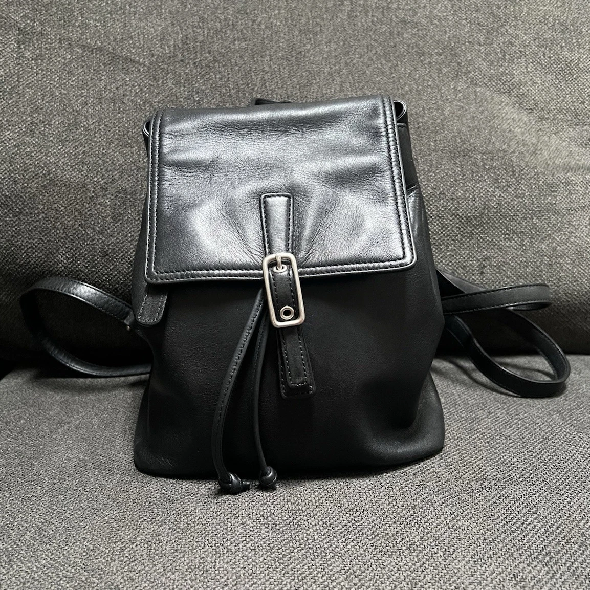 Coach Black Leather Backpack Bags & Handbags for Women for sale | eBay