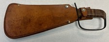Woodsman's Pal Machete #284 Jungle Axe Knife Survival Trench W/Leather Sheath