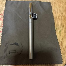 Penna stilografica Parker 75 argento modello USA Parker 75 acciaio argento pennino pronta