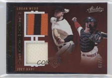 2022 Panini Absolute Team Tandem Materials /99 Joey Bart Logan Webb #TTM-LJ s1i