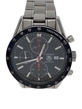 TAG HEUER V2014 Carrera Chronograph Auto Black Dial Watch JAPAN