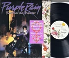 Prince & The Revolution Purple Rain - First Press Poster Vinyl LP 1984 EX shrink