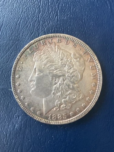 🔴🟡🟢 1885-O GORGEOUS U.S. MORGAN SILVER DOLLAR COIN