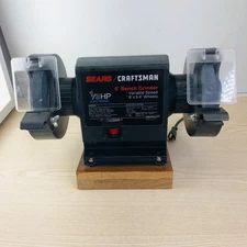 Craftsman 257.190470 Variable Speed Bench Grinder ~ 1/3 hp on Bench Edge Mount