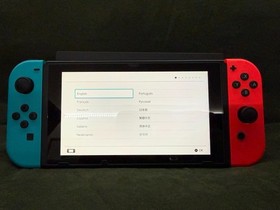 Nintendo Switch with Neon Blue and Neon Red Joy-Con (HAC-001)
