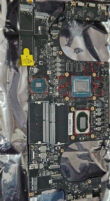 Razer Blade 15 Mainboard DA550-MB Intel Core i7-10875H GTX 1660 Ti Tested