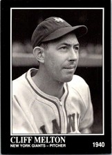 Cliff Melton The Sporting News Publishing Company 613 1992 Baseball Card
