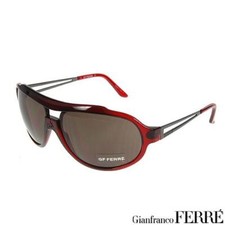 GIANFRANCO FERRE FF57205 Aviator Style Sunglasses, Plastic Metal Frame, Italy