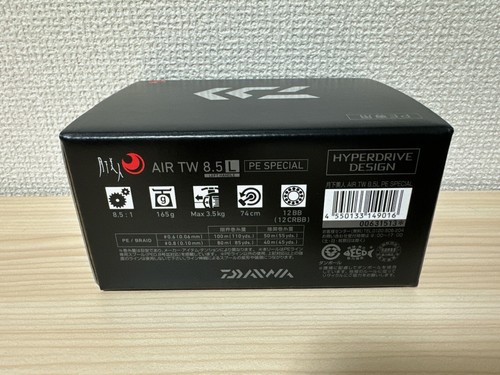 Daiwa Baitcast Reel 21 GEKKABIJIN AIR TW 8.5L Left PE SPECIAL 8.5:1 IN BOX - Picture 9 of 10