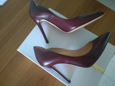 Décolleté bordeaux n. 37 marca Chiarini Bologna. Usate una volta come nuove  | eBay