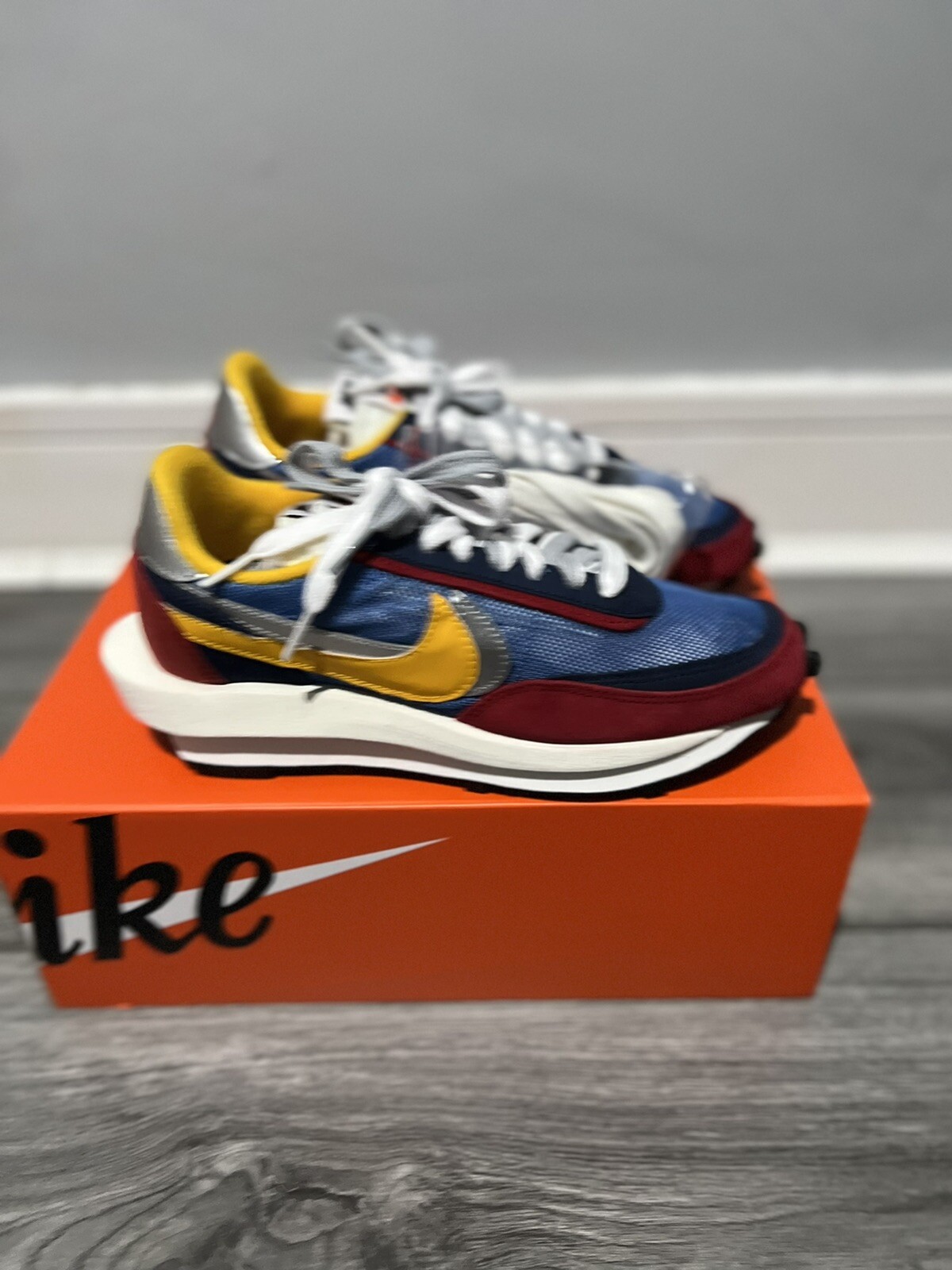 SACAI X NIKE Size UK 5.5 Nike LDWaffle x Sacai Varsity Blue 2019