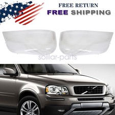 For Volvo Xc90 2004-2013 Car Headlight Lens Cover Lampshade Pair Us
