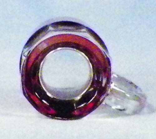 Ruby Stain Candy Scoop Excelsior Springs MO Mug Early American Pattern Glass 2 - Picture 6 of 6