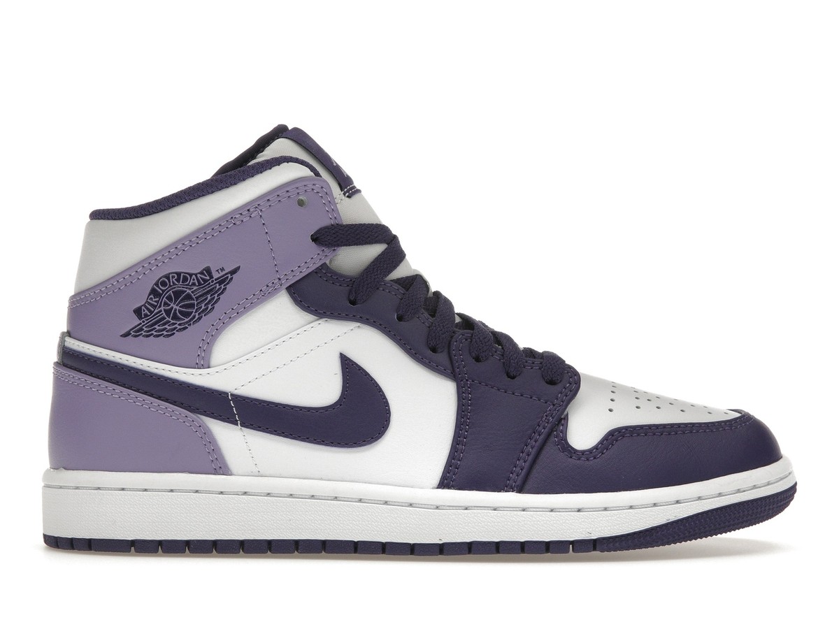 シューズ(男性用) Nike Air Jordan 1 Mid Purple NEW Nike Air Jordan 1 Mid Men's Size 10.5 Purple Pulse
