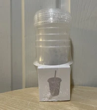 Target Reusable Cup Set white 5 count 15.5 fl oz NEW 2023