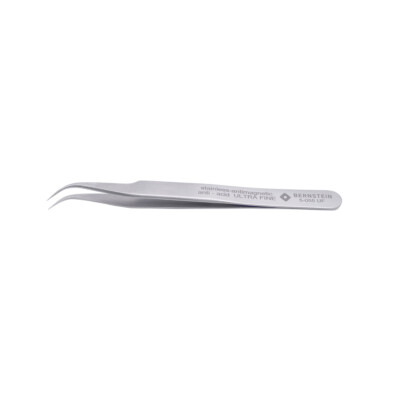 SMD Pinzette ULTRA FINE 120mm Form 7a Edelstahl Winkel 40°, No. 5-055-UF