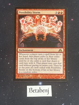 mtg all cards with storm MTG Commander Deck EDH Deck Storm, Force of Nature 100 Magic Cards Custom  Deck Storm Marvel main image 0