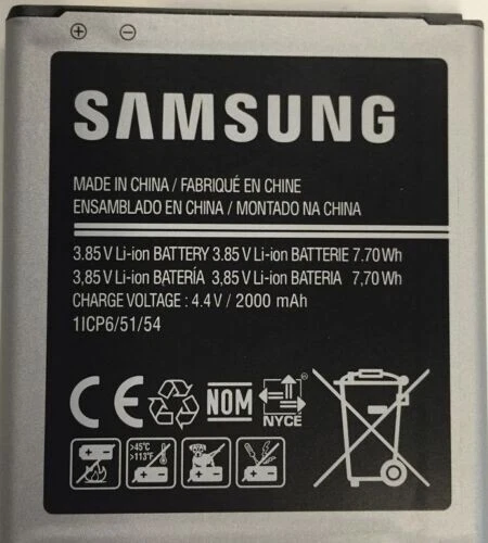New OEM Samsung Galaxy Core Prime SM-G360P G360V Prevail  EB-BG360CBU Battery - Image 4 of 4