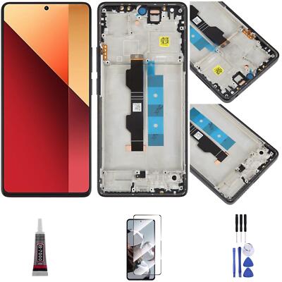 Display für Xiaomi Redmi Note 13 Pro 4G LCD Touchscreen Bildschirm 23117RA68G