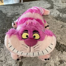 Disney Store Cheshire Cat Plush 18  Genuine Authentic Alice In Wonderland