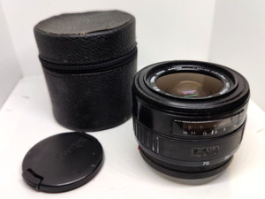 SIGMA ZOOM MASTER MC 35-70mm f/3.5-4.5 Lens. Case + Cap. Minolta AF mount