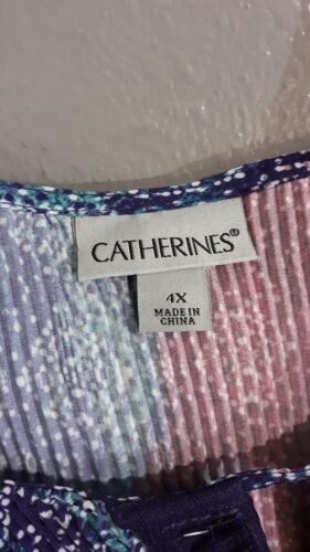 Maglione donna Catherines manica 3/4 pullover multicolore nuovo-tunica. Taglia 4x - Foto 2 di 9