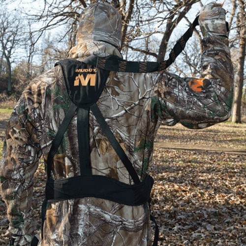 Muddy Magnum Elite Harness Tree Climbing Safety Harness Hunting Tree Stand eBay