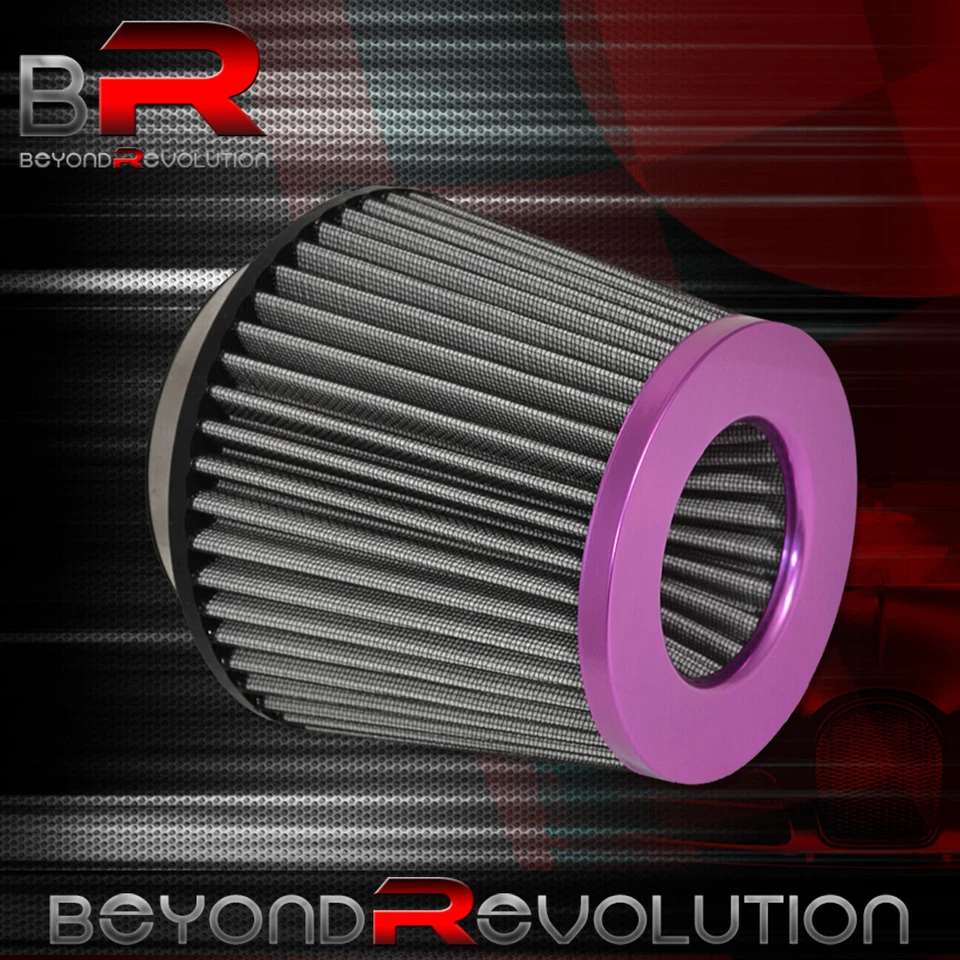 Сменный индукционный воздушный фильтр-воздухозаборник для BMW 4 дюйма CAI Cold Short Ram сухой фиолетовый - Изображение 3 из 3