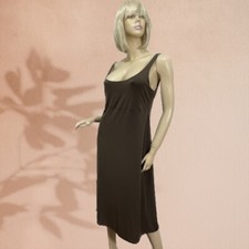 NWT Josie Natori Nightgown Skin Deep X-SMALL Brown Classic Silouhette Stretchy