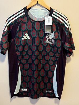 adidas  Plate ユニホーム Adidas Mexico 2024 Home Jersey Soccer IP6377 Blue