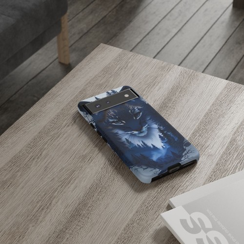 Blue Bobcat Wilderness Cat - Phone Ink Cover Case for iPhone, Galaxy, Pixel - 第 165/281 張圖片