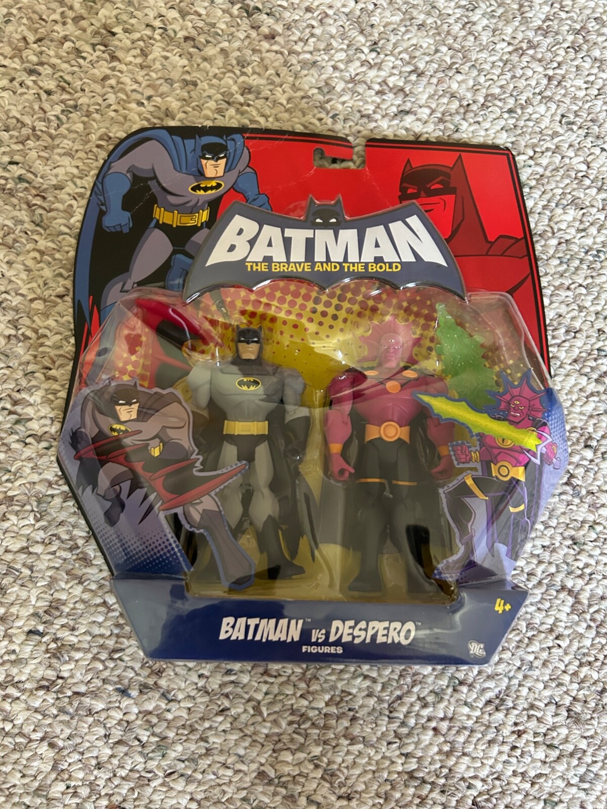 Batman The Brave And The Bold Figures! Batman Vs Despero! 2008 Mattel NIB