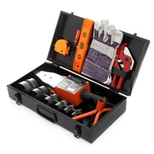 Pipe Fusion Welding Tool + case XXL set 16/20/25/32/40/50/63mm K&D US PLUG
