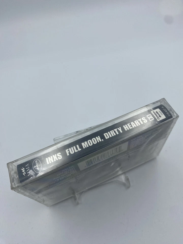 MUSICASSETTA Tape SS INXS – Full Moon, Dirty Hearts Rock 1993 Sigillato - Immagine 3 di 3