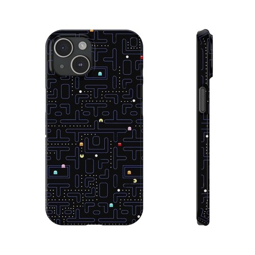 Funda Delgada iPhone, Diseño Retro Pac Man Arcade Tablero de Juego, Acabado Brillante - Imagen 14 de 73