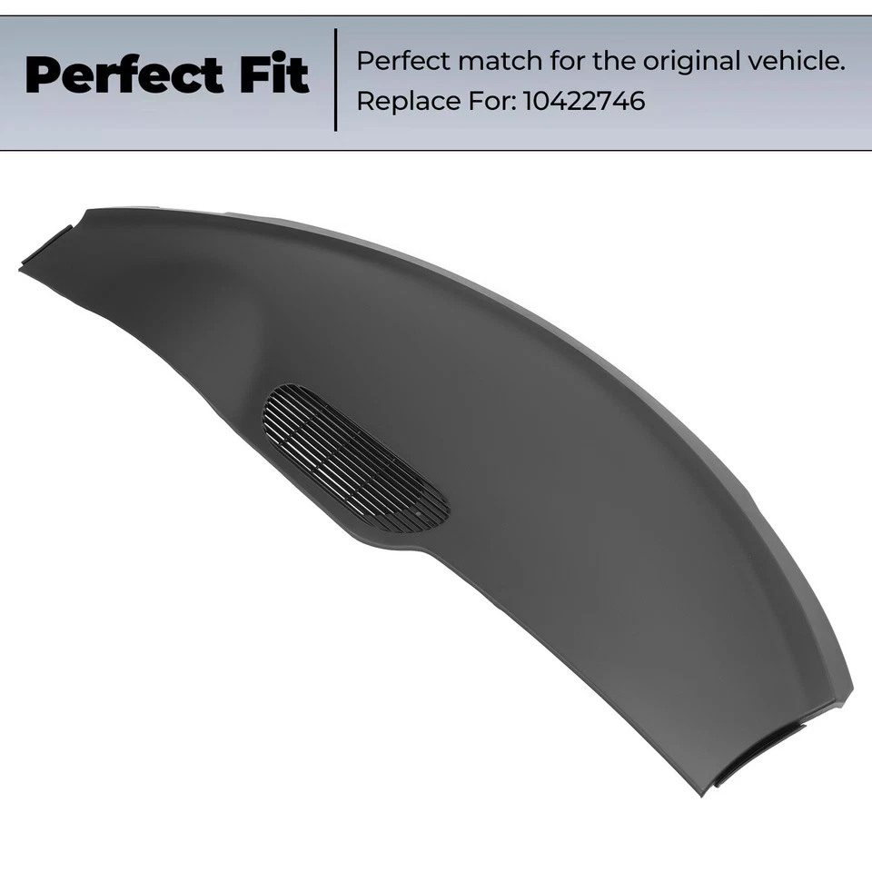 Repuesto de panel de tablero superior ABS negro 10422746 para Camaro/Firebird 97 98 99 Foto 2 de 4