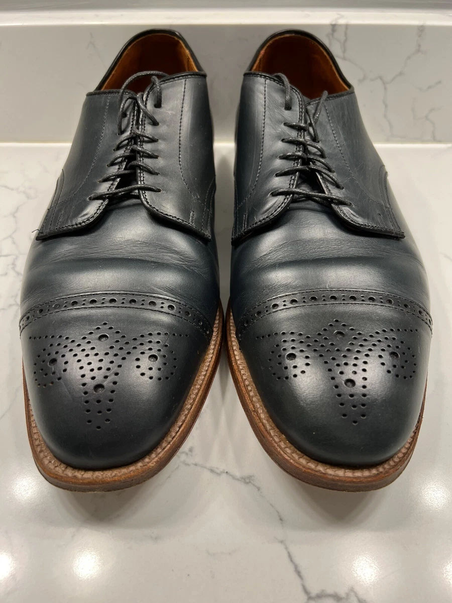 Alden Navy Chromexcel Medallion Shoes 13 E Plaza | eBay