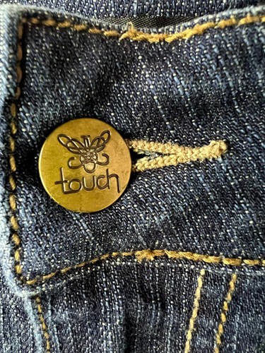 Touch by Alyssa Milano Greenbay Packers NFL Football Denim Jeans Womens sz 8 - Picture 6 of 15
