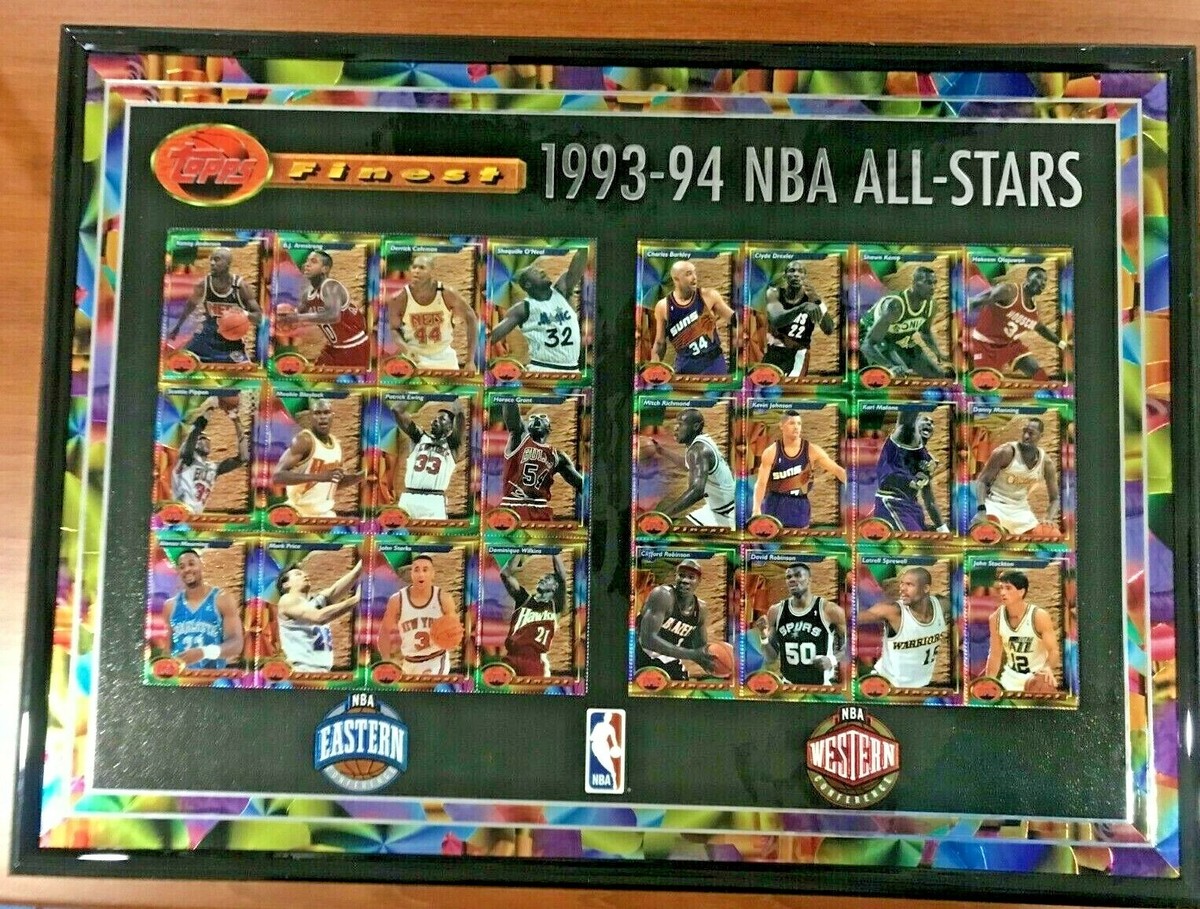 93-94 Topps NBA All Star Poster - New In Box | eBay