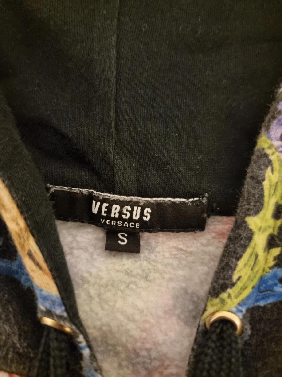 Felpa con cappuccio VERSUS VERSACE da uomo piccola