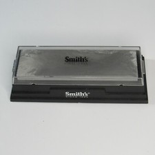 Smiths Knife Sharpening Stone w/ lid Sharpene...