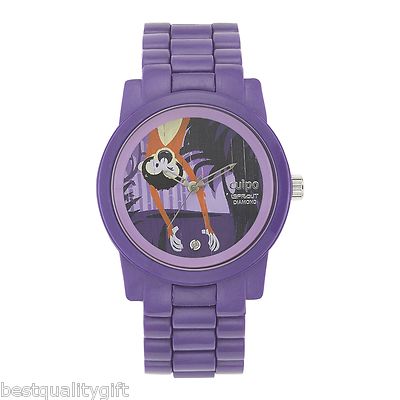 SPROUT PURPLE CORN RESIN BRACELET SLY MONKEY GENUINE DIAMOND WATCH ST/5001PRPR