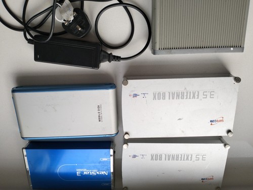 Lot de disques durs externes x 5 (un boîtier vide). Lacie. NexStar. Safecom - Photo 10/10