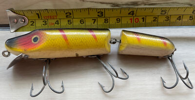 ルアー・フライ Heddon Jointed Vamp Wood ルアー・フライ Heddon Jointed Vamp Wood Vintage Heddon Wood