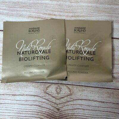 AnneMarie Borlind NatuRoyale Biolifting Creamy Cleanser & Peeling Powder Sample