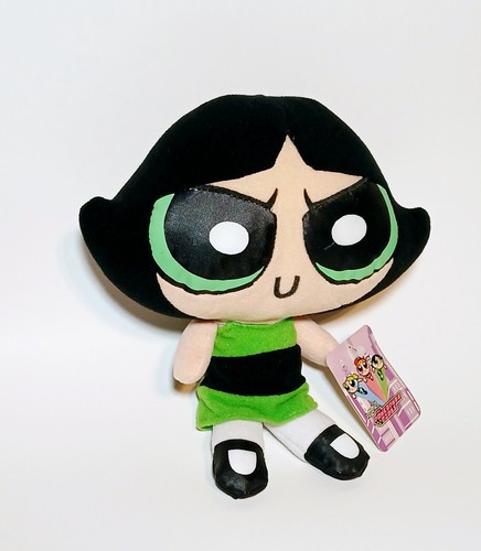 Vintage 1999 Powerpuff Girls Buttercup Plush Doll Original Cartoon Network NWT - Picture 5 of 15