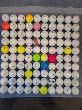 100 Used Titleist, Callaway, Bridgestone, Vice, Nike, Taylor Made Golf Balls ⛳️