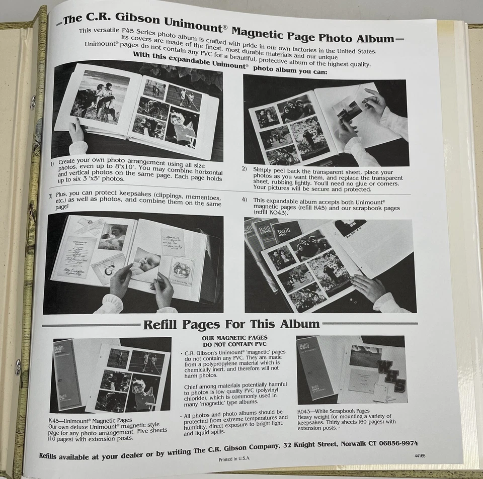 Álbum de fotos del Arca de Noé libro ilustrado vintage C.R. Animales de arte popular Gibson Foto 3 de 4