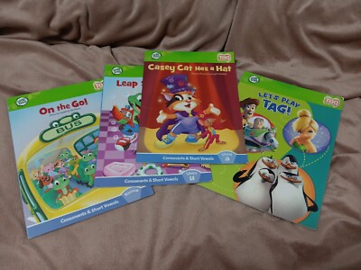 LeapFrog Tag Leap Reader Interactive 4 Paperback (Books ONLY) Early Reading