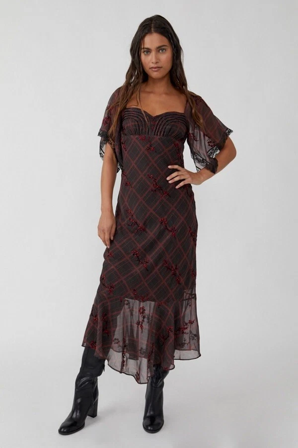Edgy hotsell midi dress